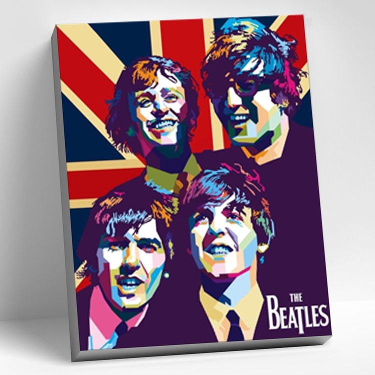 Картина по номерам «The Beatles»