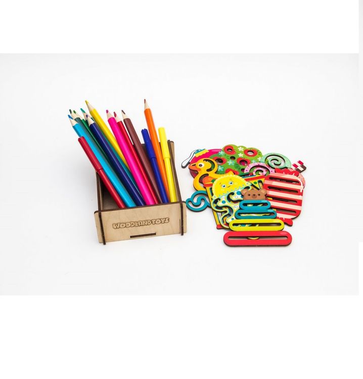 Линейки-трафареты «Детское ассорти» — картинка 3