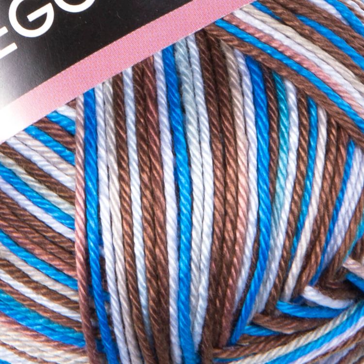 Пряжа YarnArt Begonia Melange (505), мультиколор, 5 шт. по 50 г — картинка 2