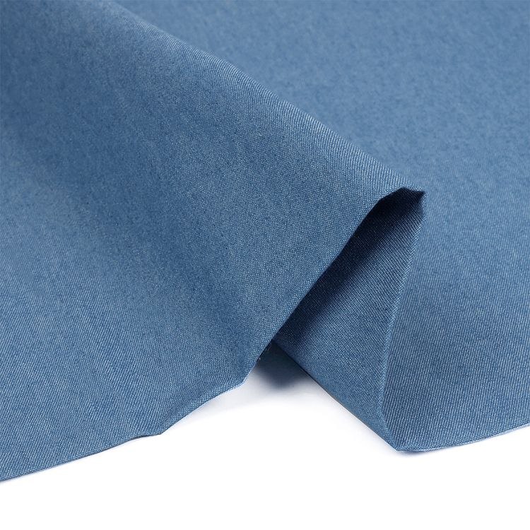 Ткань Джинс, 5 м х 150 см, 115 г/м², цвет: голубой, TBY — картинка 4