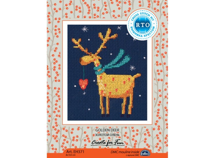 Набор для вышивания «Золотой олень» — картинка 2