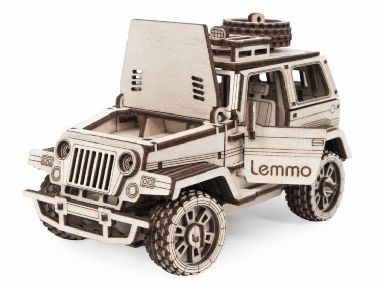 Конструктор из дерева «Внедорожник Трикс», Lemmo — картинка 3