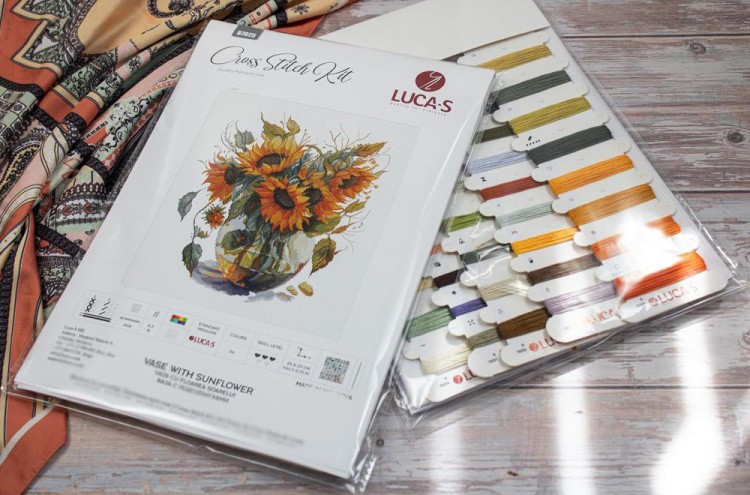 Набор для вышивания «Ваза с подсолнухами» — картинка 7