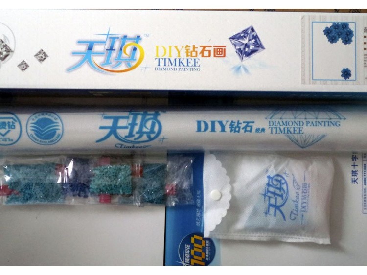 Алмазная вышивка «Красная роза» — картинка 2