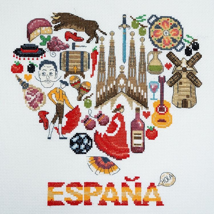 Набор для вышивания «Испания»