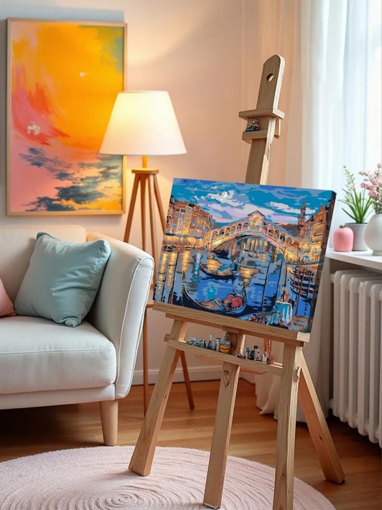 Картина по номерам «Мост Риальто» — картинка 9