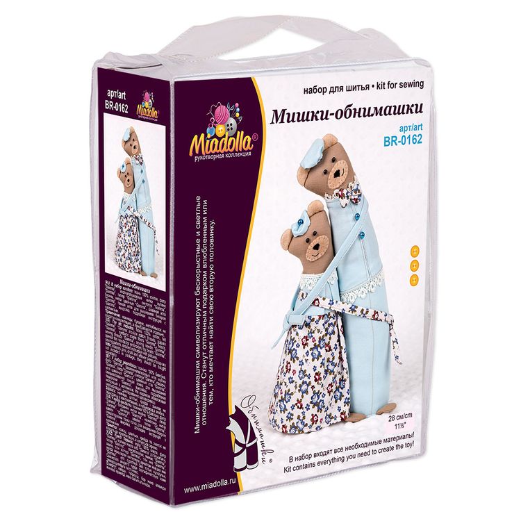 Набор для шитья «Мишки-обнимашки» — картинка 3
