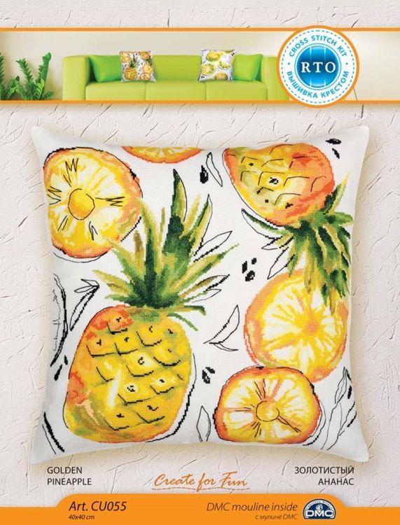 Набор для вышивания «Золотистый ананас», РТО — картинка 3