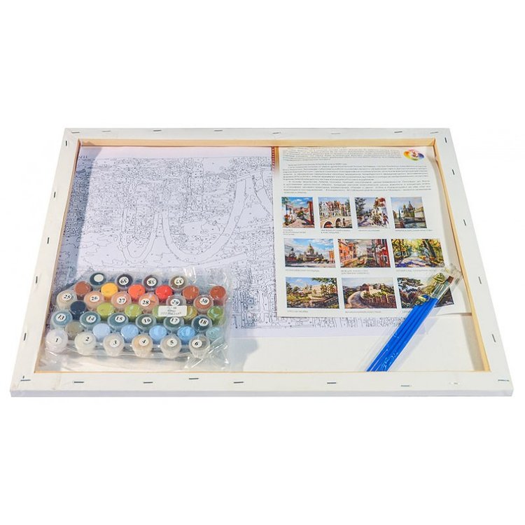 Картина по номерам «Венеция. Канал Сан Джованни Латерано» — картинка 3