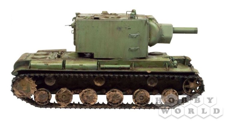Сборная модель World of Tanks - КВ-2, Масштабная модель 1:35 — картинка 10