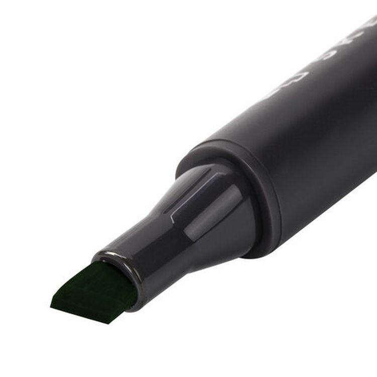 Маркер для скетчинга двусторонний 1 мм - 6 мм BRAUBERG ART CLASSIC, цвет: темно-оливковый — картинка 3