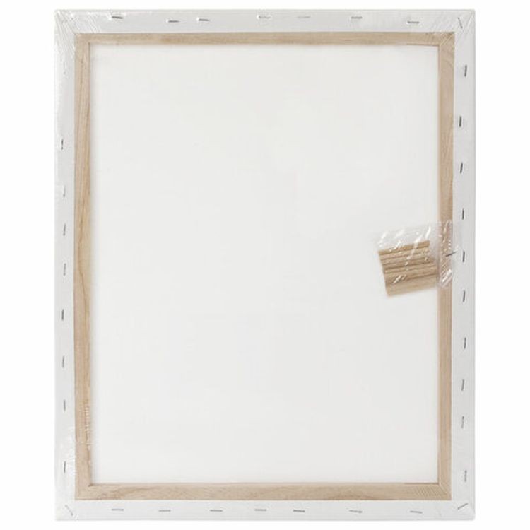 Холст на подрамнике BRAUBERG ART DEBUT, 40х50 см, грунтованный, 100% хлопок, мелкое зерно — картинка 3