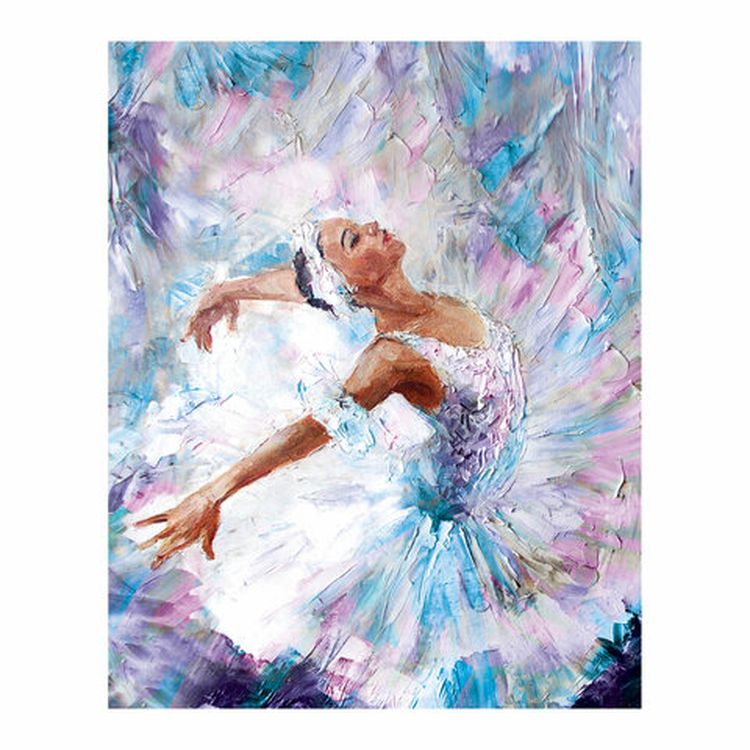 Холст на картоне с контуром BRAUBERG ART CLASSIC «Муза», 30х40 см, грунтованный, хлопок — картинка 4