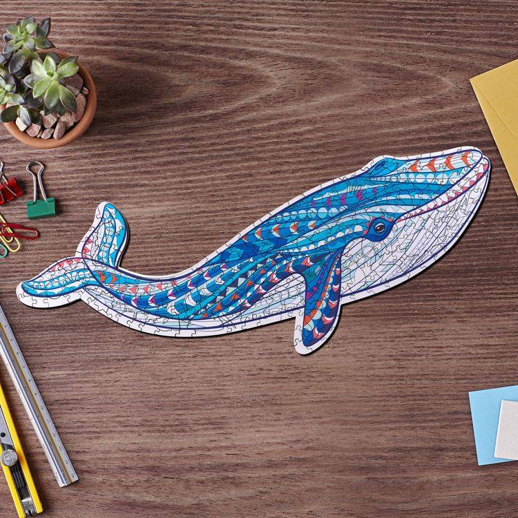 Деревянные пазлы Артвентура «Кит» — картинка 2