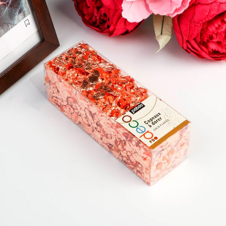 Поталь для золочения в хлопьях 2 г, цвет: под медь, Pebeo — картинка 2