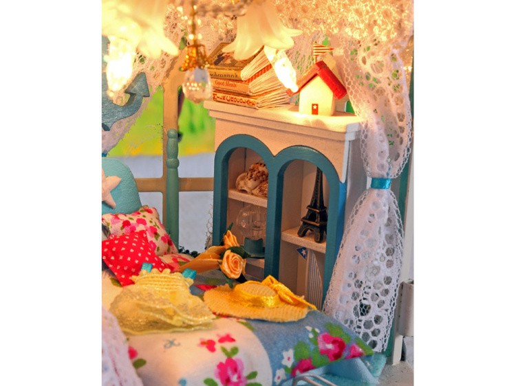 Набор для создания миниатюры (румбокс) «Фонарик Сны о море» — картинка 8