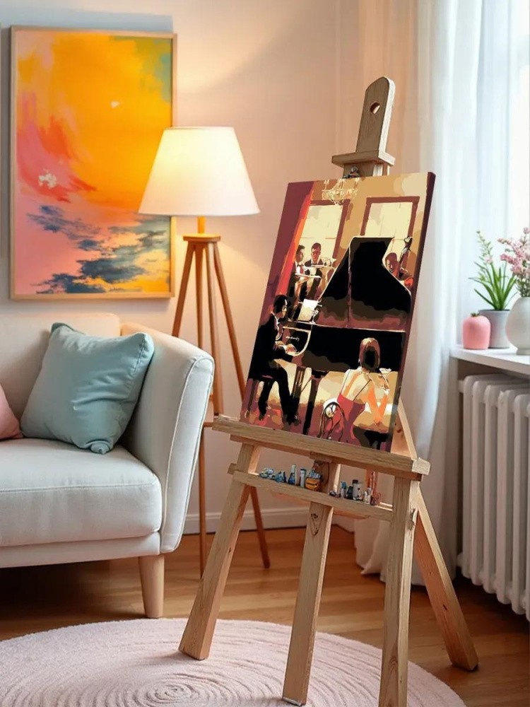 Картина по номерам «Вечер музыки» — картинка 9