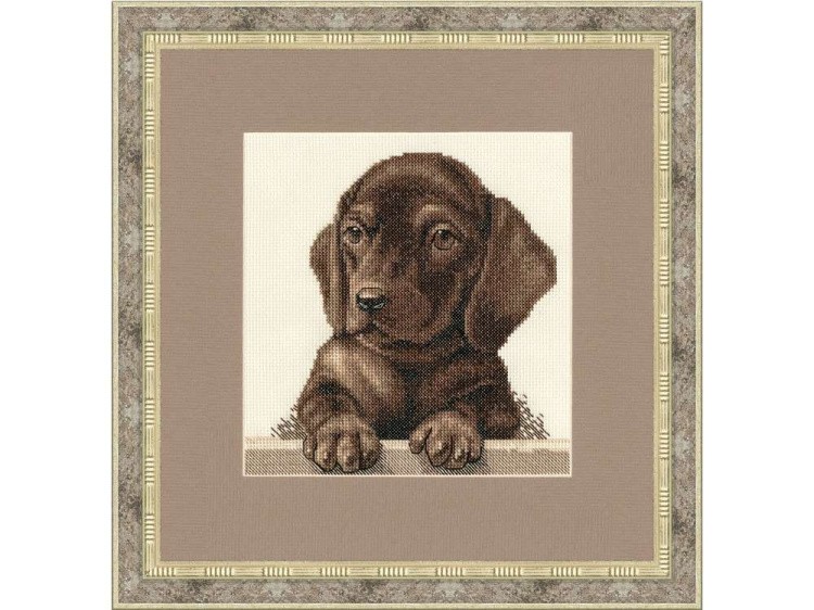 Набор для вышивания «Щенок таксы» — картинка 2