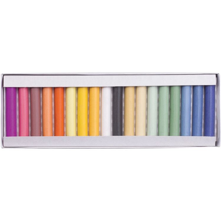 Пастель сухая художественная 18 цв., круглое сечение, BRAUBERG ART DEBUT — картинка 5