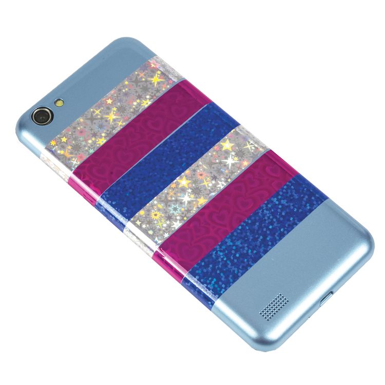 Клейкие ленты декоративные голографические, 3 шт., 15 мм х 5 м — картинка 4