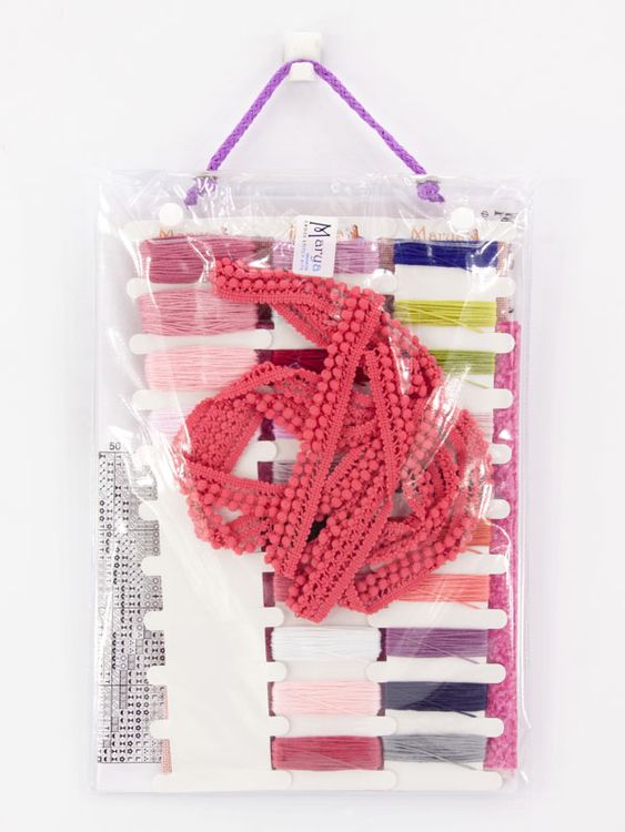 Набор для вышивания «Наволочка. Фламинго» — картинка 2