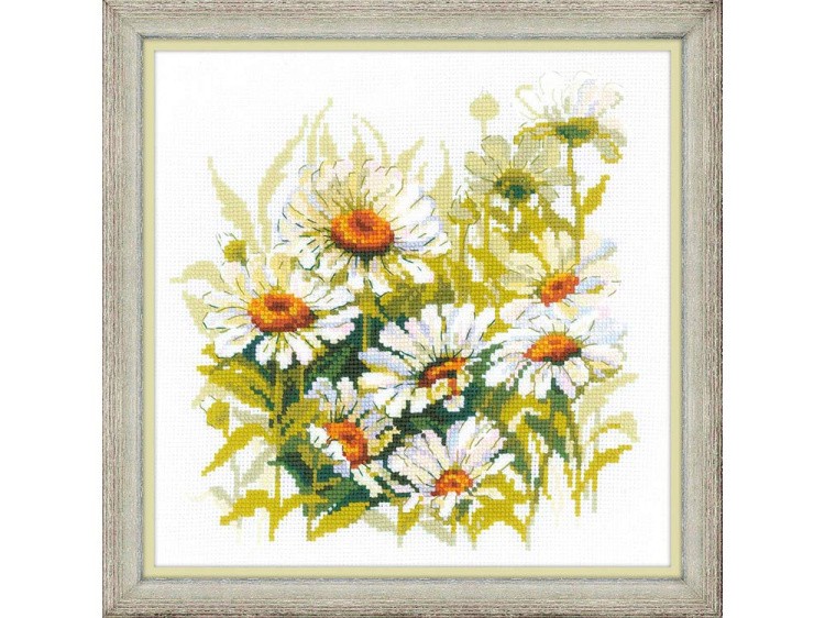 Набор для вышивания «Крупные ромашки» — картинка 2