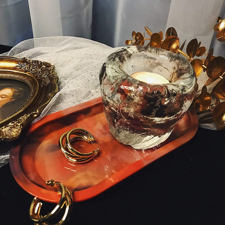 Силиконовый молд Epoxy Master блюдце овал, 20х10 см — картинка 7