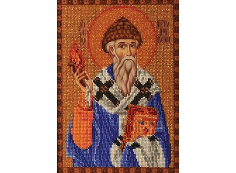 Набор вышивки бисером «Святой Спиридон Тримифунтский»