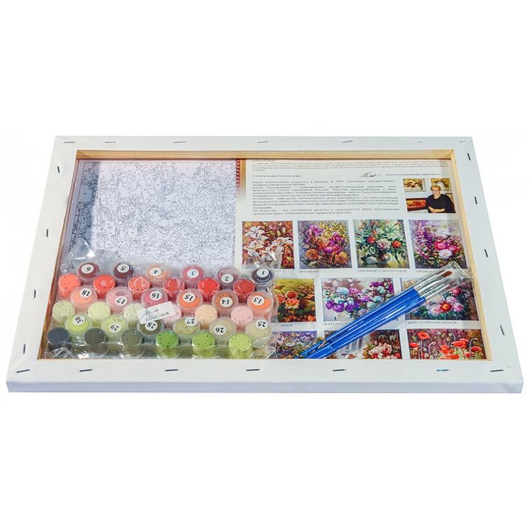 Картина по номерам «Летний вечер на юге Франции» — картинка 3