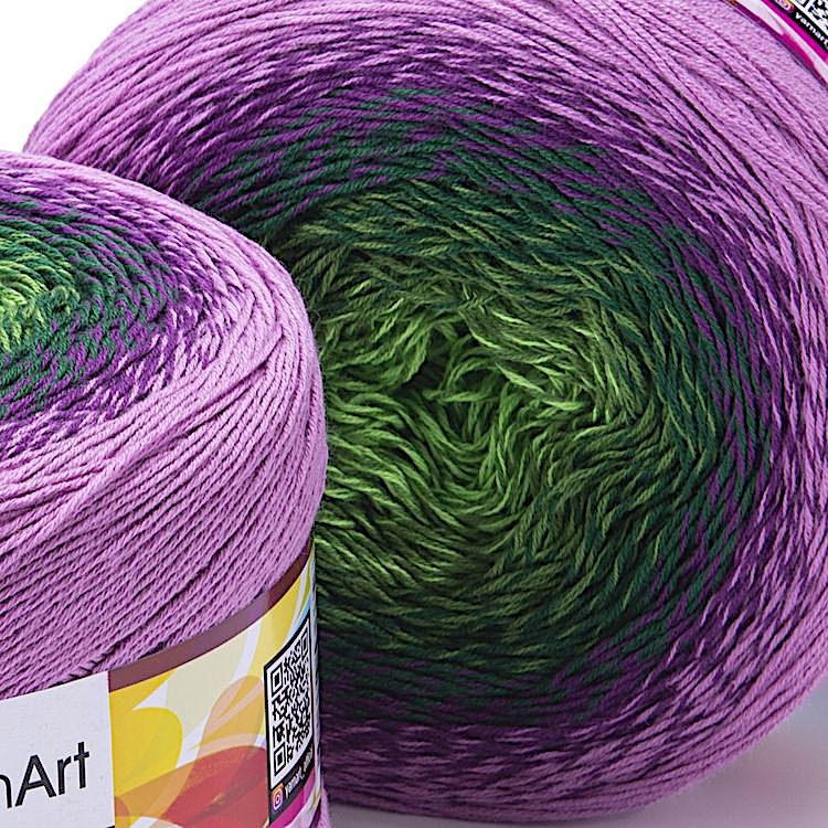 Пряжа YarnArt Flowers (313), мультиколор, 5 шт. по 250 г — картинка 2