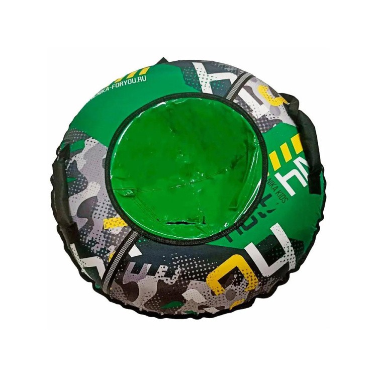 Детская зимняя ватрушка тюбинг для катания 85 см — картинка 7