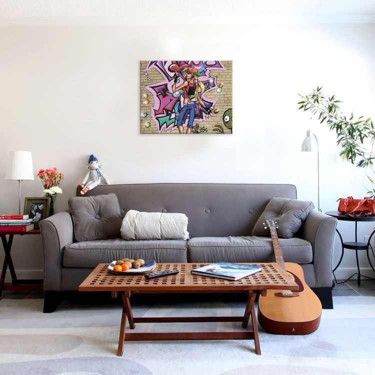 Картина по номерам «Поп-арт в стиле граффити» — картинка 4