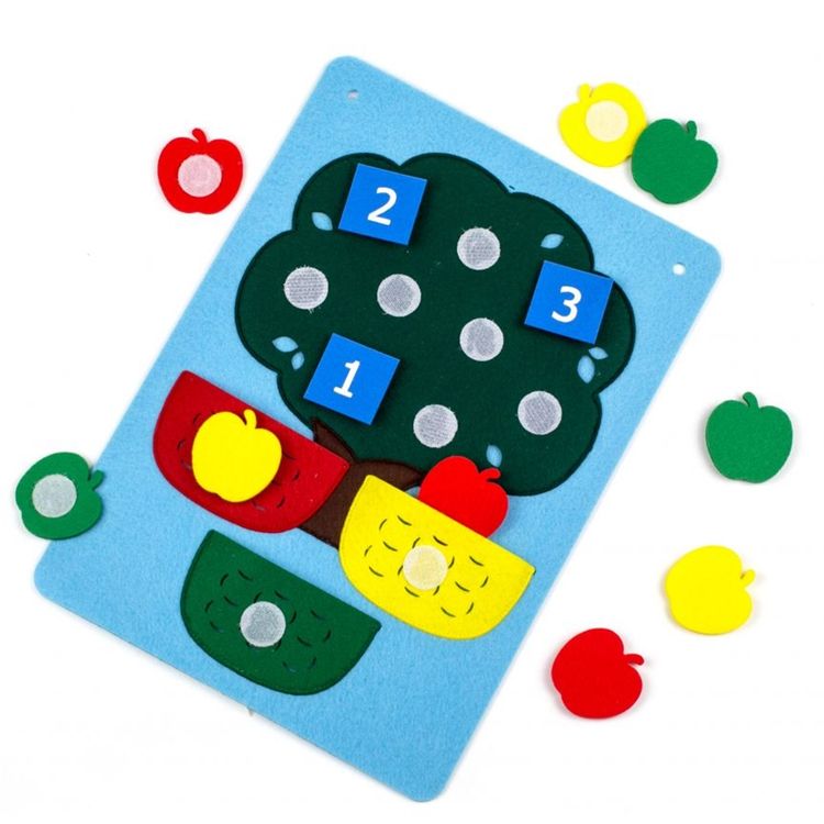 Развивающий планшет «Дерево с корзинами» — картинка 2