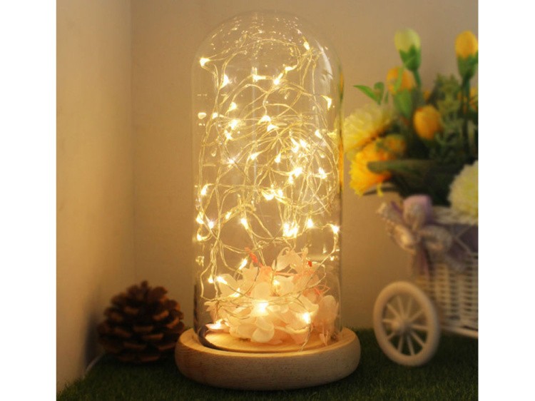 Декоративная светодиодная нить-гирлянда для творческих работ — картинка 6