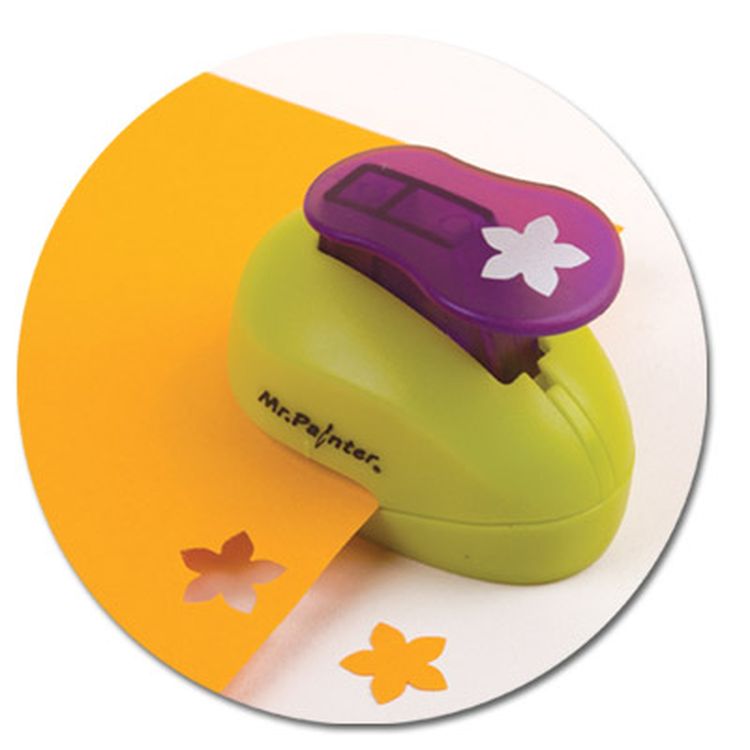 Фигурный дырокол «Листик черники», 3,7 см, Mr.Painter — картинка 2