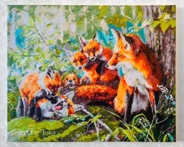 Картина по номерам «Кутерьма» — картинка 3