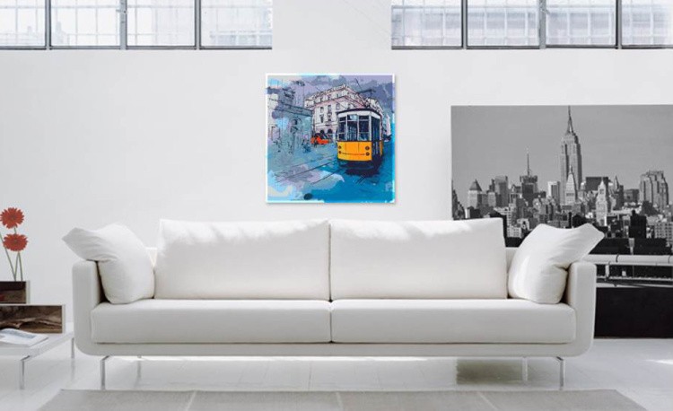 Картина по номерам «Трамвай» — картинка 2