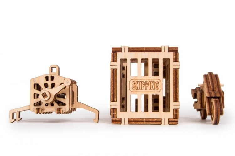 Конструктор из дерева «Кран», Wood Trick — картинка 7