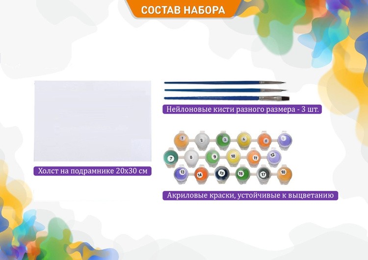 Картина по номерам «Самолет» — картинка 2