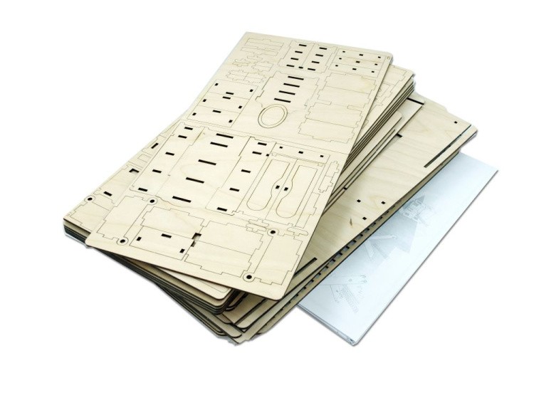 Конструктор-кукольный домик ХэппиДом «Коттедж с мебелью» из дерева
 — картинка 4