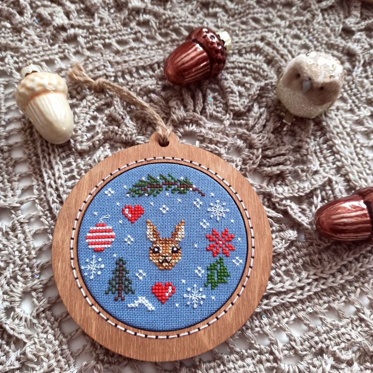 Набор для вышивания «Шарик с кроликом» — картинка 2