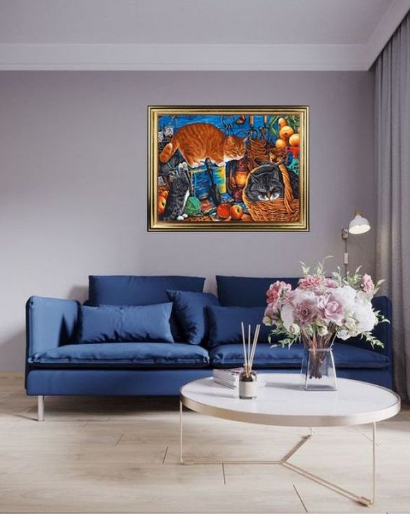 Картина по номерам «Наведение порядка» — картинка 9