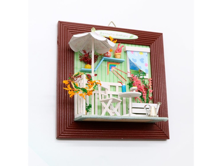 Набор для создания миниатюры (румбокс) «Летний сад» — картинка 3