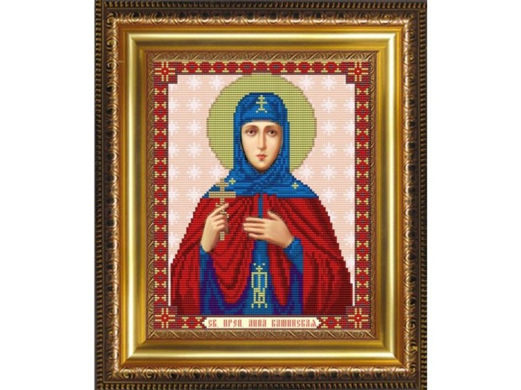 Рисунок на ткани «Св. Мученица Анна»