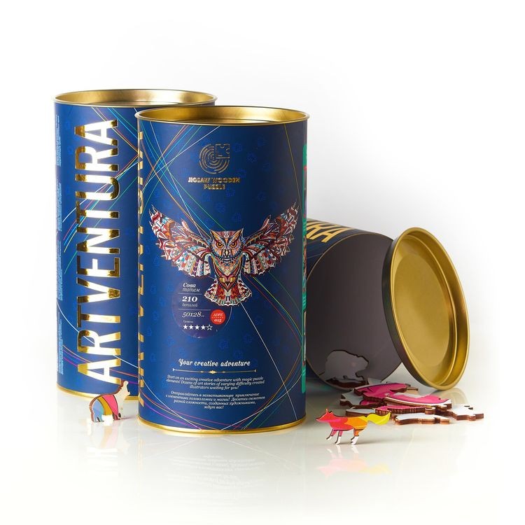 Деревянные пазлы Артвентура «Сова тотем» — картинка 4