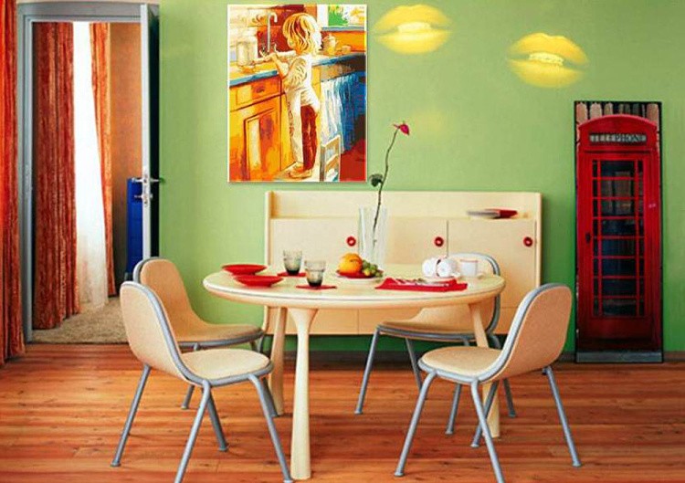 Картина по номерам «Помощь маме» — картинка 2