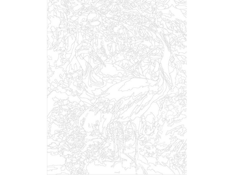 Картина по номерам «Цапли» — картинка 3