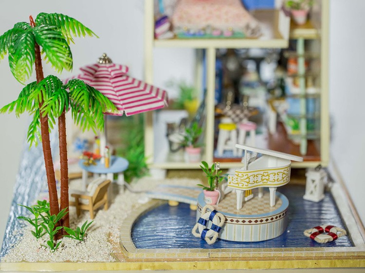 Набор для создания миниатюры (румбокс) «Лазурный берег» — картинка 5