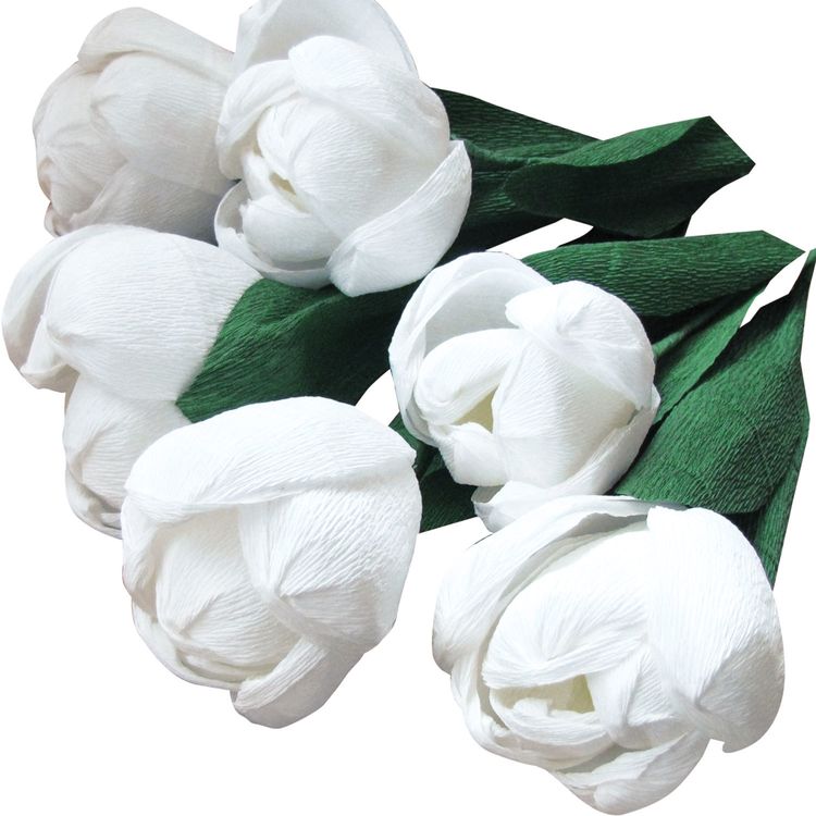 Бумага гофрированная (креповая), 110 г/м2, белая, 50х250 см, ОСТРОВ СОКРОВИЩ — картинка 4