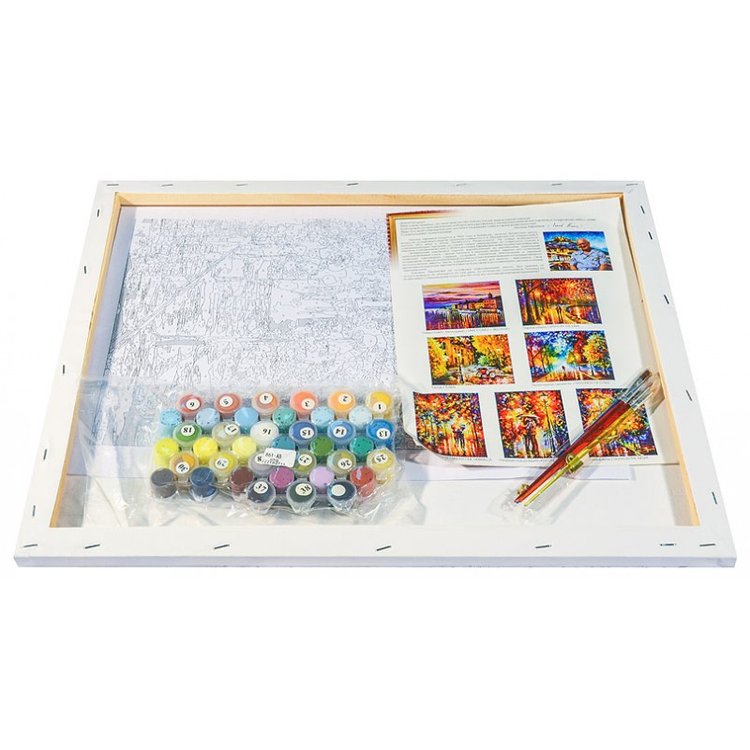 Картина по номерам «Прохладная свежесть» — картинка 3